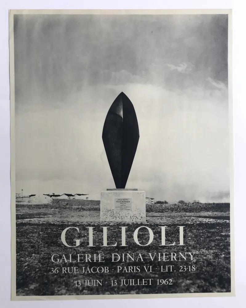 Афиша Gilioli - Galerie Dina Vierny