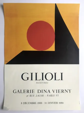 Афиша Gilioli - Galerie Dina Vierny