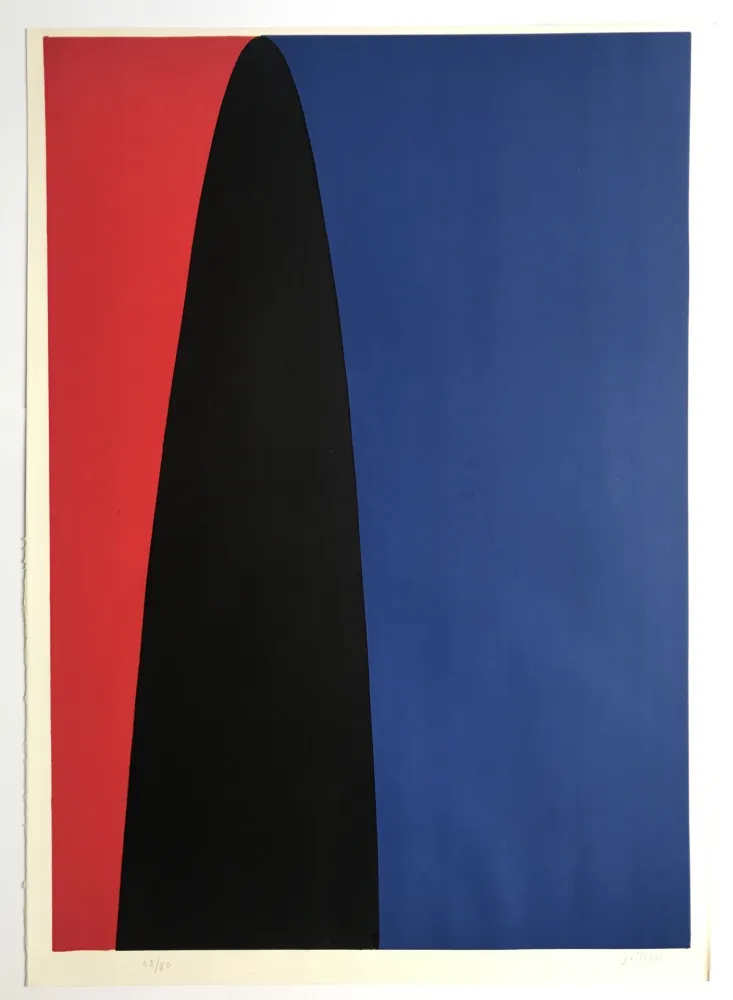 Литография Gilioli - Sans titre