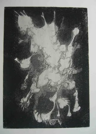 Офорт Gillet - Nymphe des rats