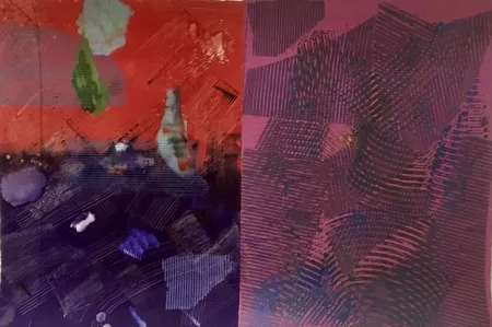 Монотип Gilliam - Purple