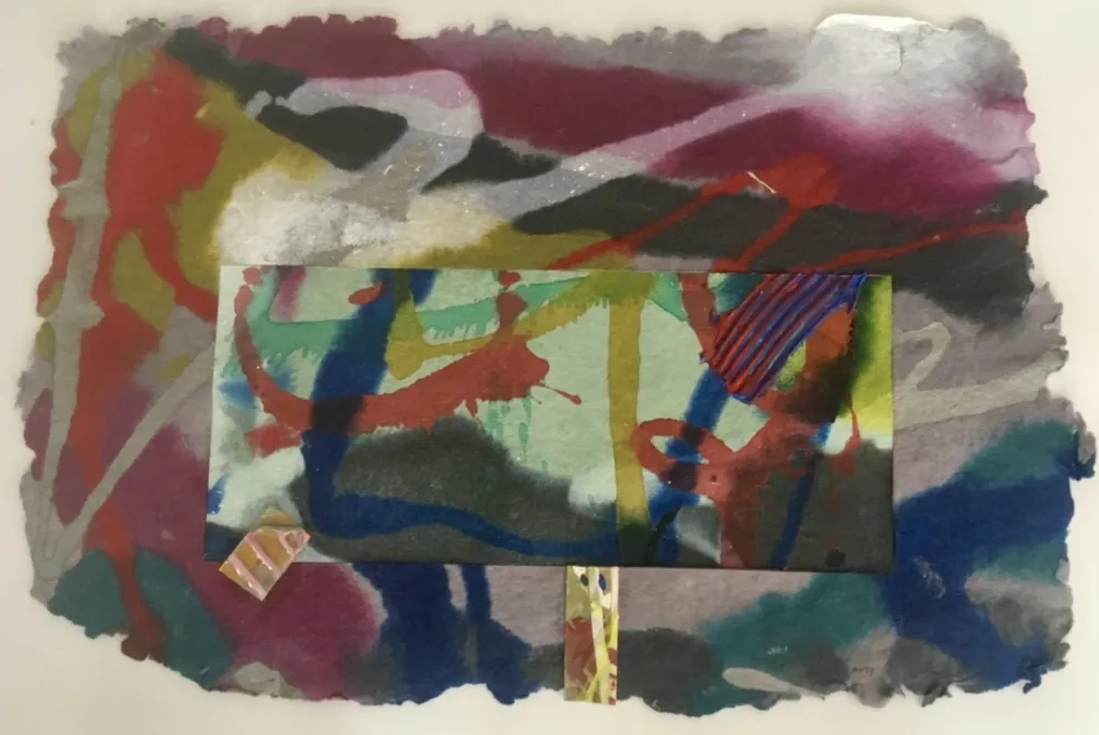 Монотип Gilliam - Untitled