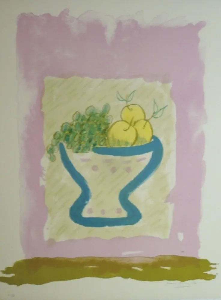 Литография Girona - FRUITERA BLAVA