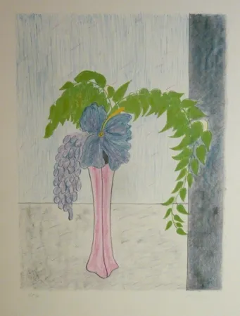 Литография Girona - GERRO ROSAT GLICINA