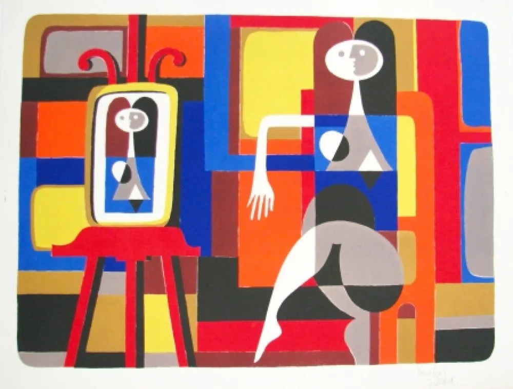 Литография Gischia - Untitled