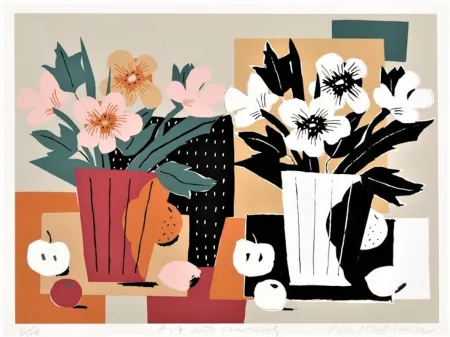 Сериграфия Glaser - Art & Learning (for the Guggenheim Museum)