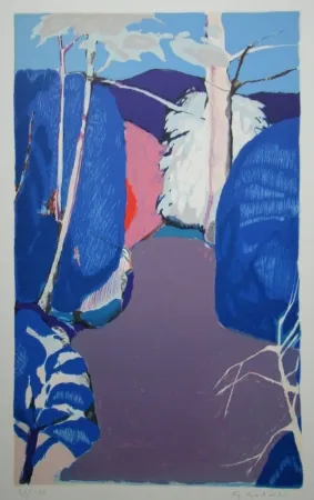 Литография Godard - La clairière