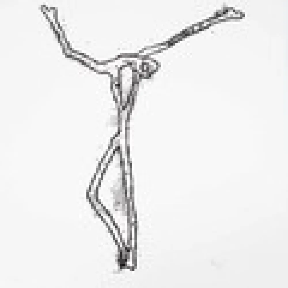 Сериграфия Goeritz  - Christ 2 