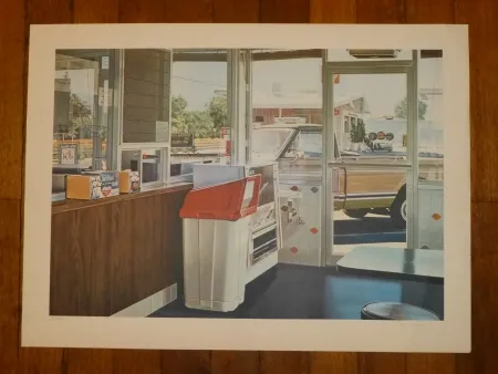 Литография Goings - Coffe shop 