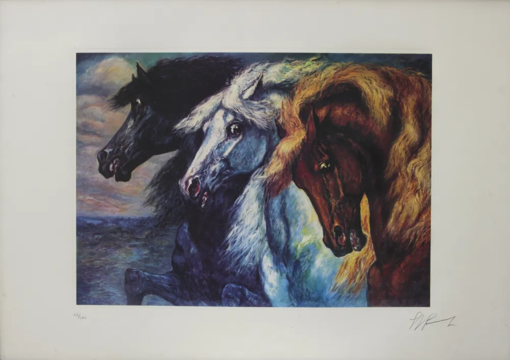 Литография Gonzaga - SENZA TITOLO