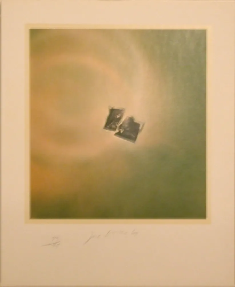 Литография Goode - Six Lithographs (torn photo on green background)