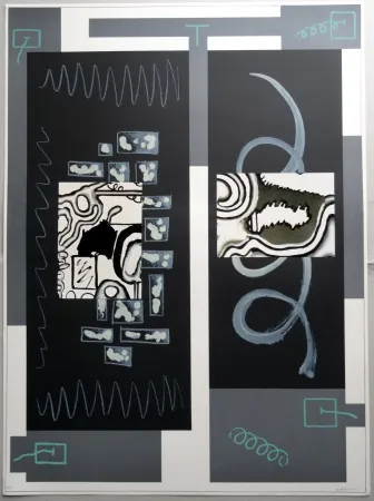 Литография Gordillo - A.L. Galería Joan Prats