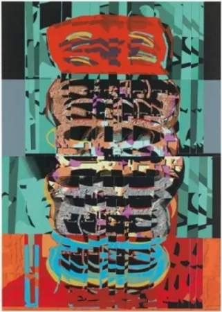 Литография Gordillo - A.L. Galeria Joan Prats