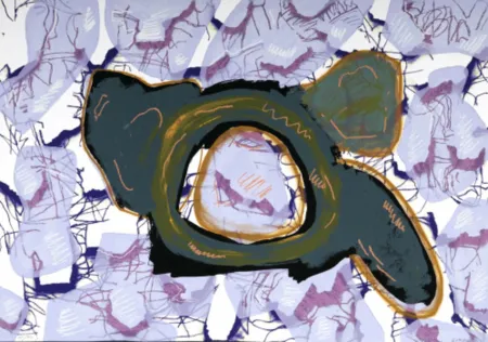 Сериграфия Gordillo - Alma de flor B