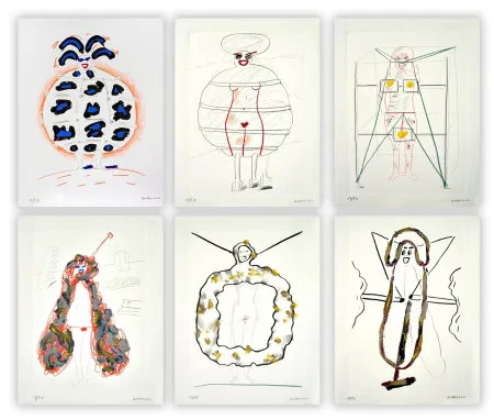 Сериграфия Gordillo - Costuras