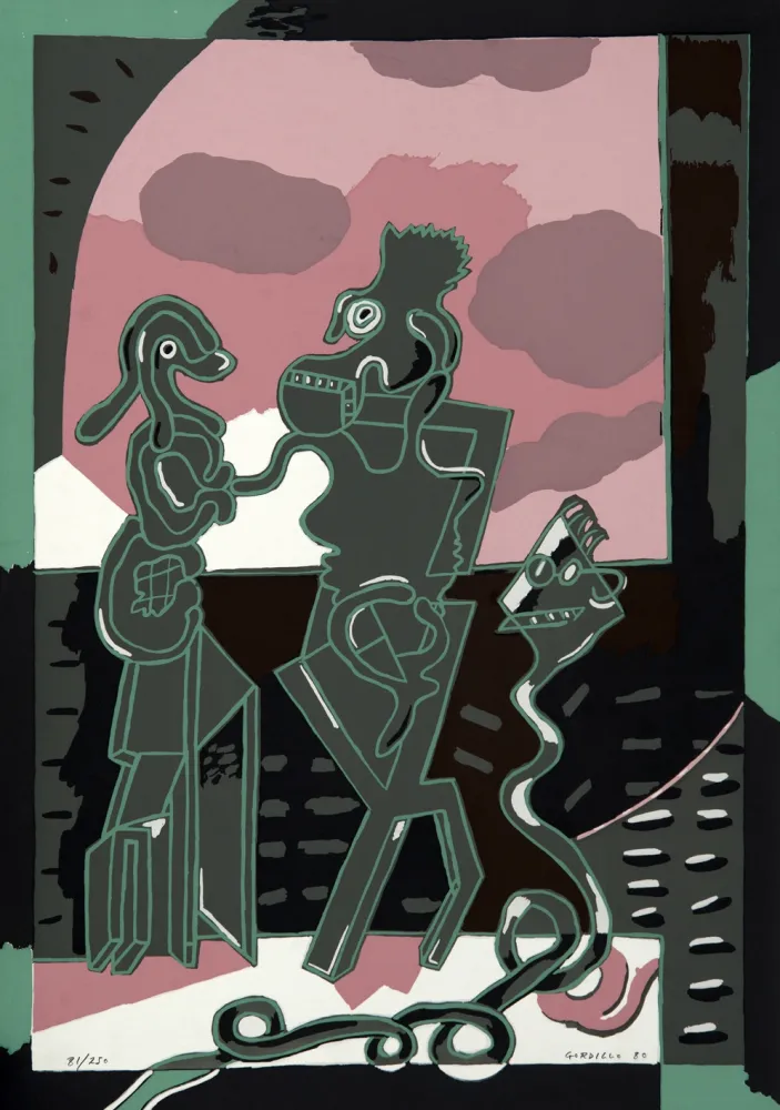 Сериграфия Gordillo - Sin título