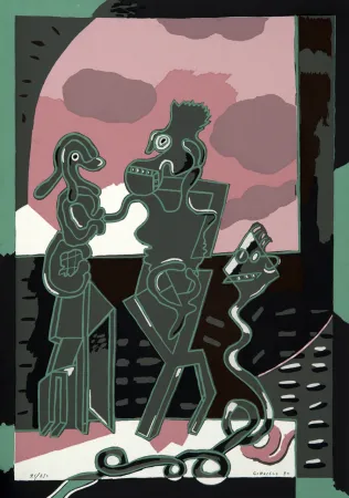 Сериграфия Gordillo - Sin título