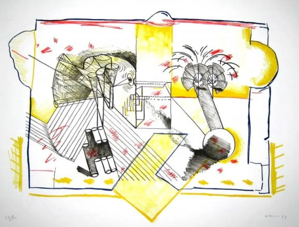 Сериграфия Gordillo - Sin titulo