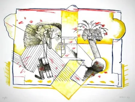 Сериграфия Gordillo - Sin titulo