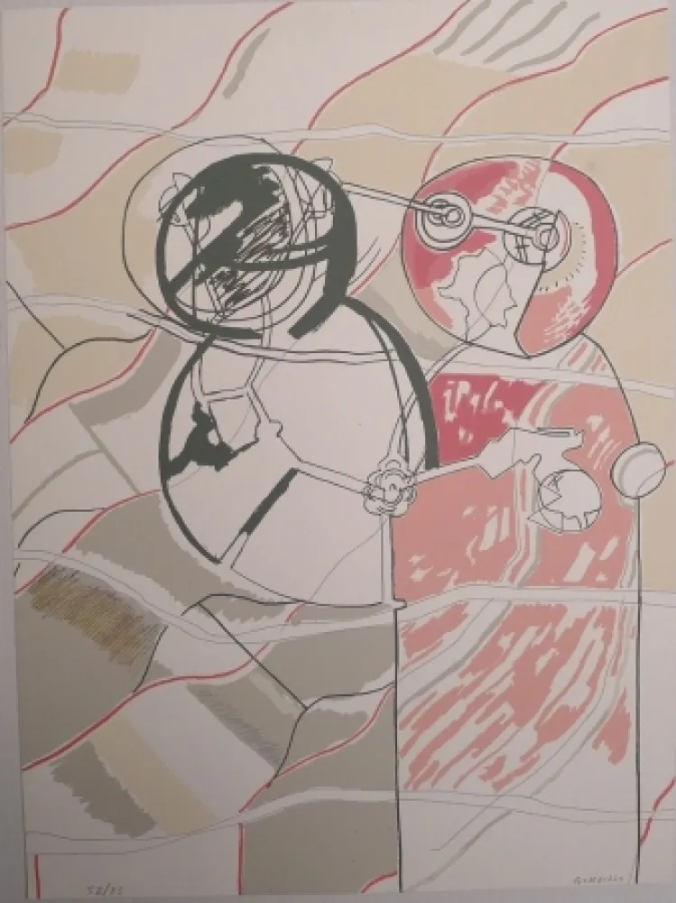 Сериграфия Gordillo - Sin título