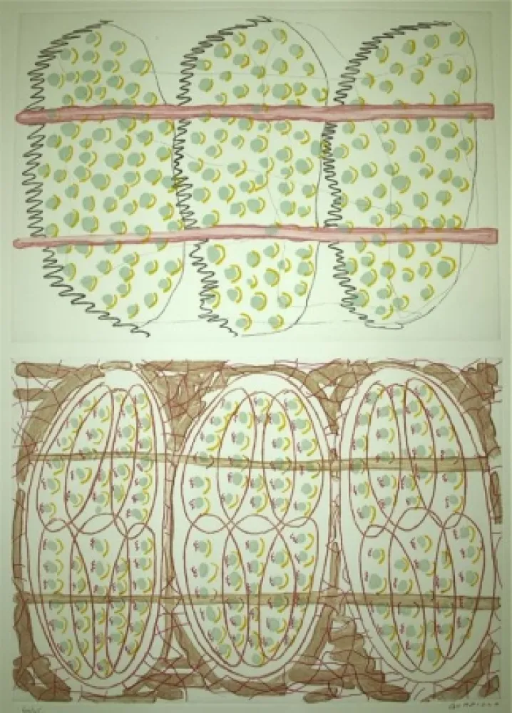 Офорт Gordillo - S/T