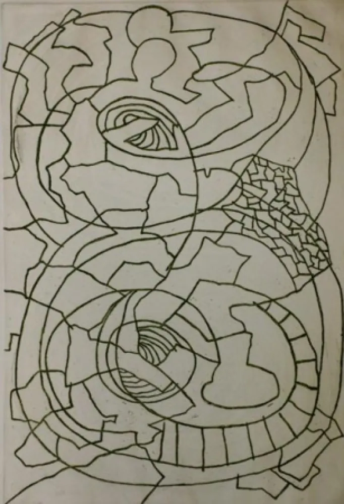 Офорт Gordillo - S/T