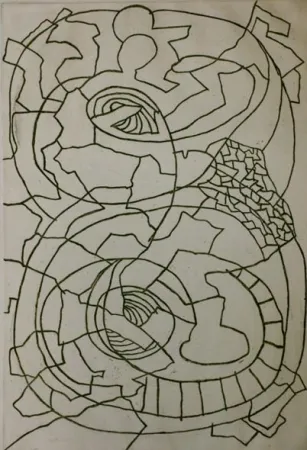 Офорт Gordillo - S/T