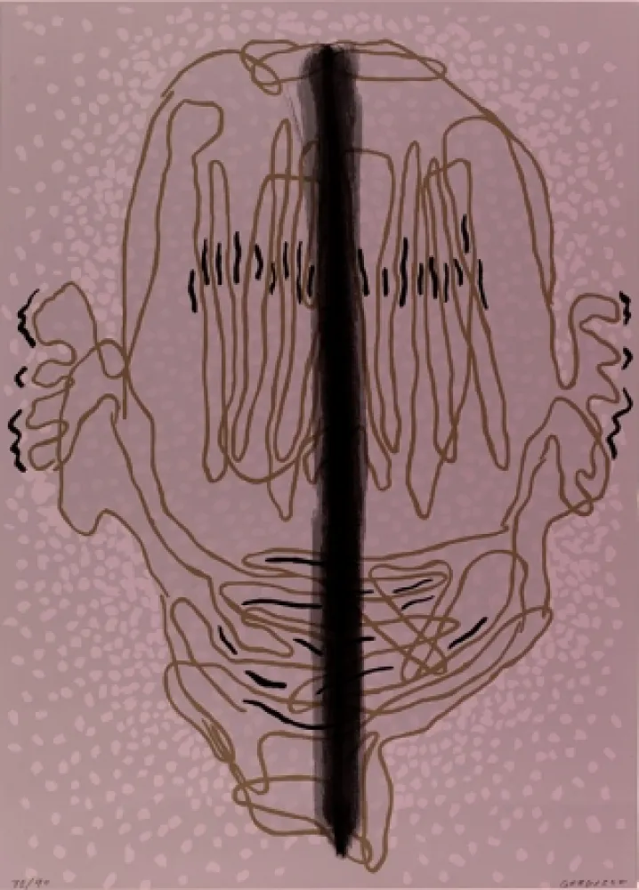 Сериграфия Gordillo - Tu nombre es humo