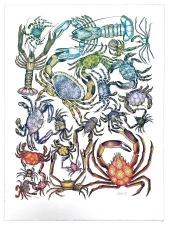 Литография Gosset - Prise de Pince 