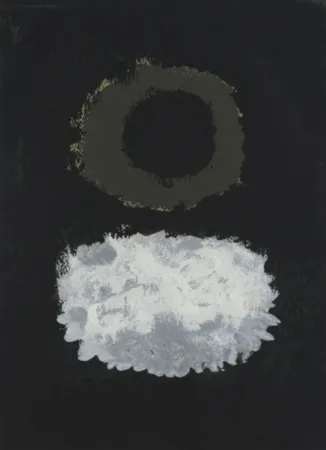 Сериграфия Gottlieb - Black Field