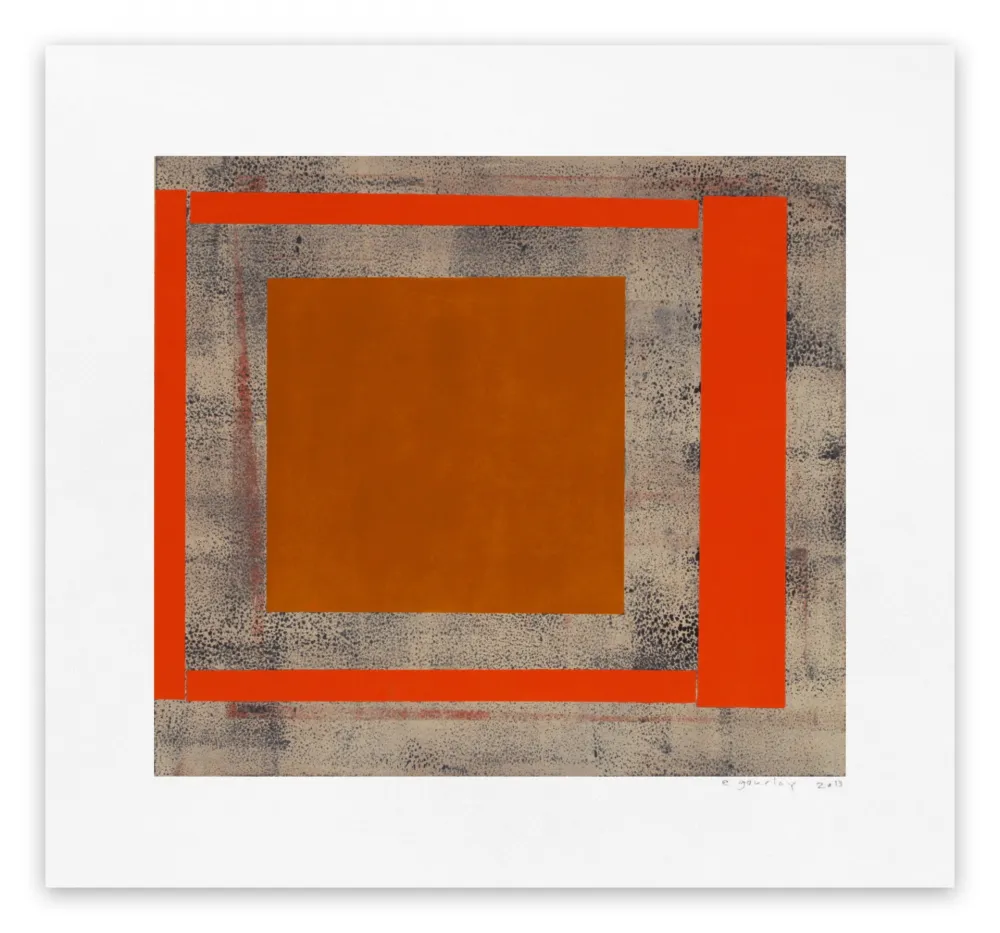 Монотип Gourlay - Ochre red ash