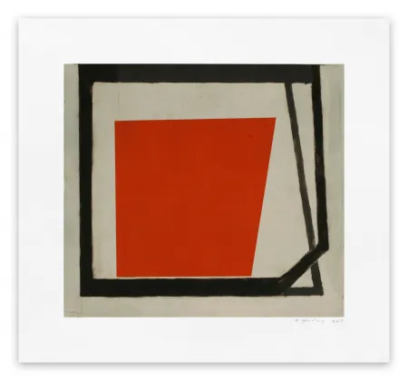 Монотип Gourlay - Winter tulip 2