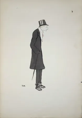 Литография Goursat - Baron de Forest, 1904