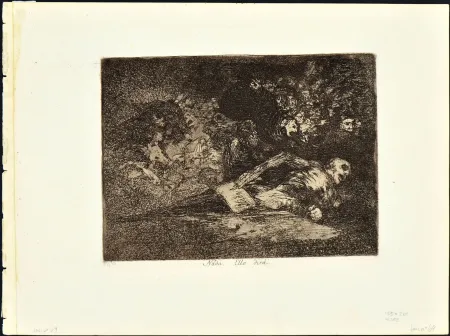 Офорт И Аквитанта Goya - NADA. ELLO DIRA'