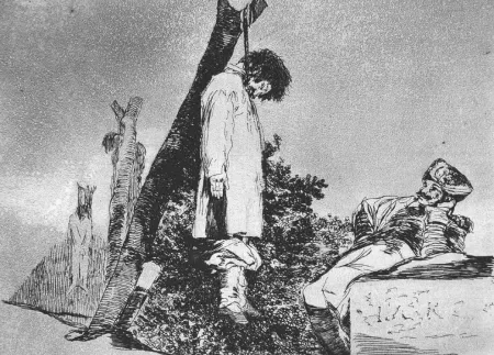 Офорт Goya - Tampoco