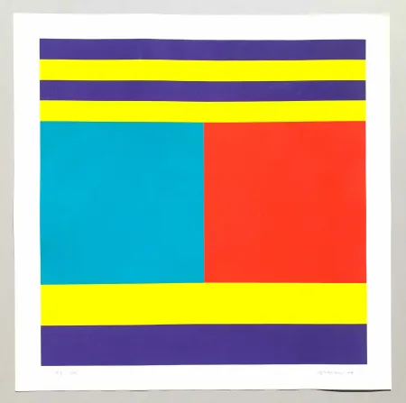 Сериграфия Graeser - Komplementar-Konstruktion