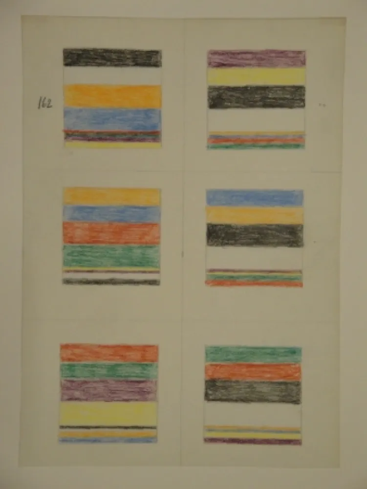 Нет Никаких Технических Graeser - Skizzenblatt, um 1961. 