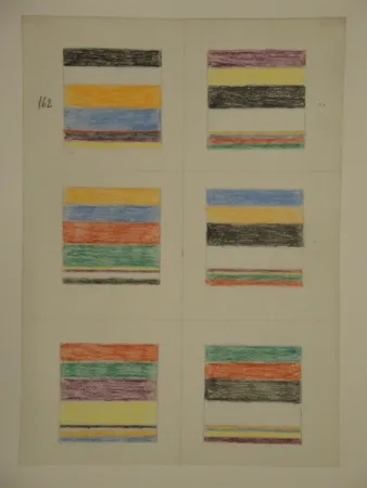 Нет Никаких Технических Graeser - Skizzenblatt, um 1961. 