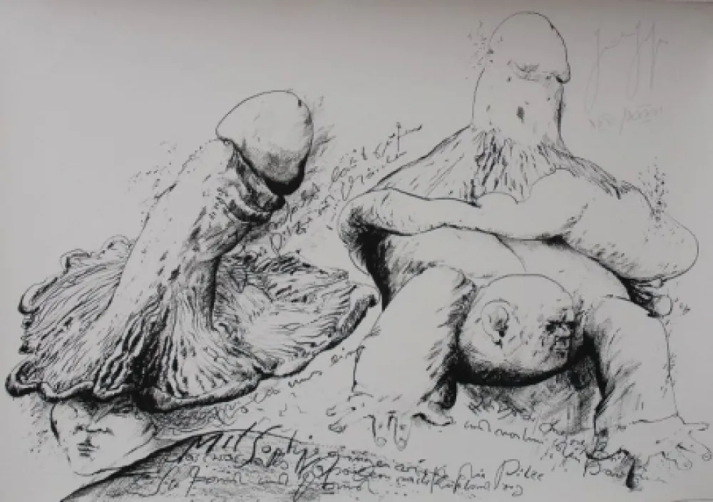 Литография Grass - Senza titolo 