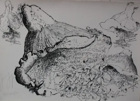 Литография Grass - Senza titolo