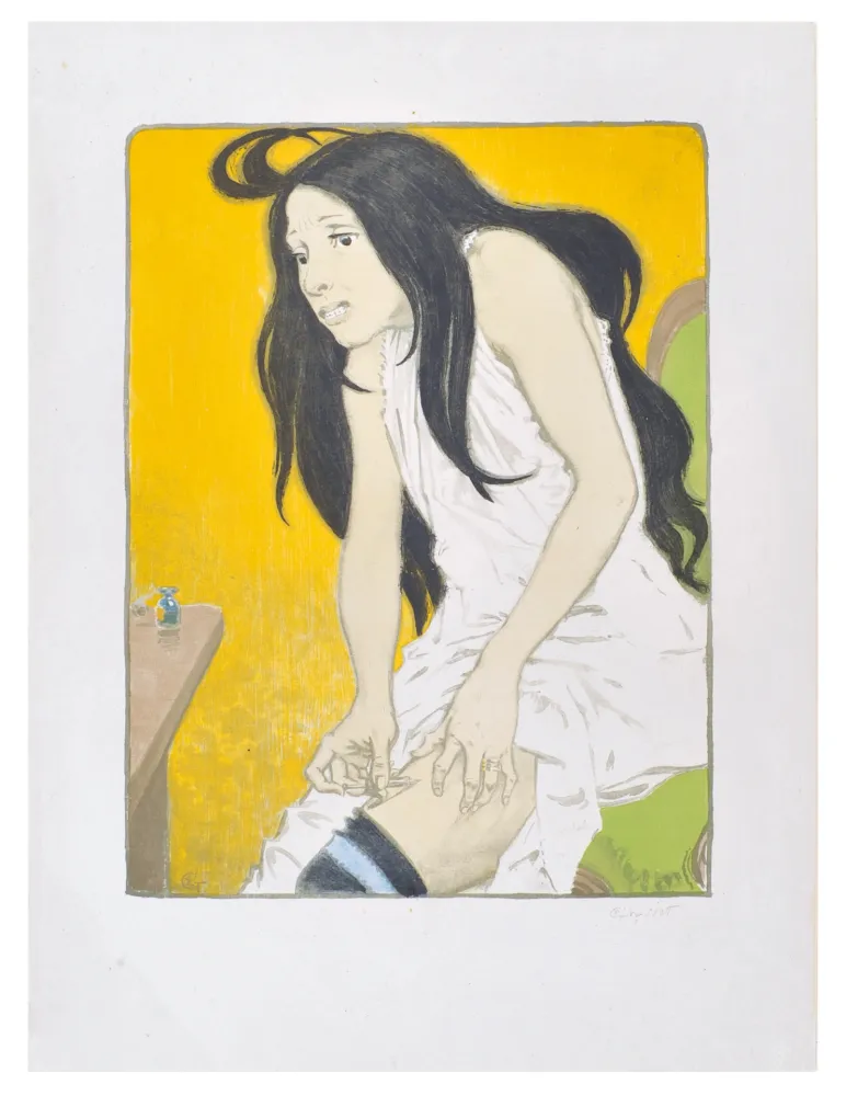 Литография Grasset - Morphinomane