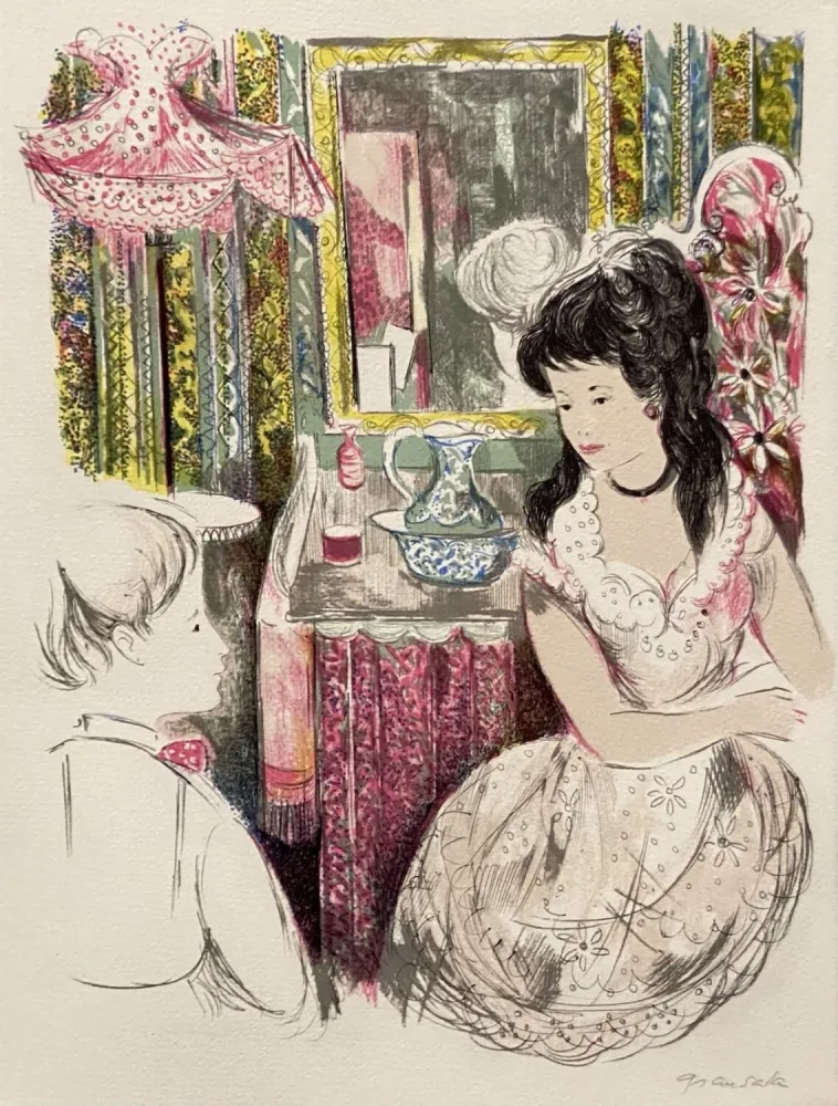 Литография Grau Sala - Le petit ami