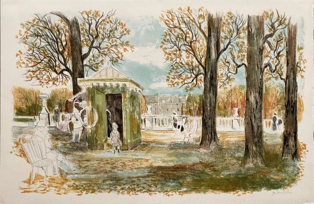 Литография Grau Sala - Le petit ami