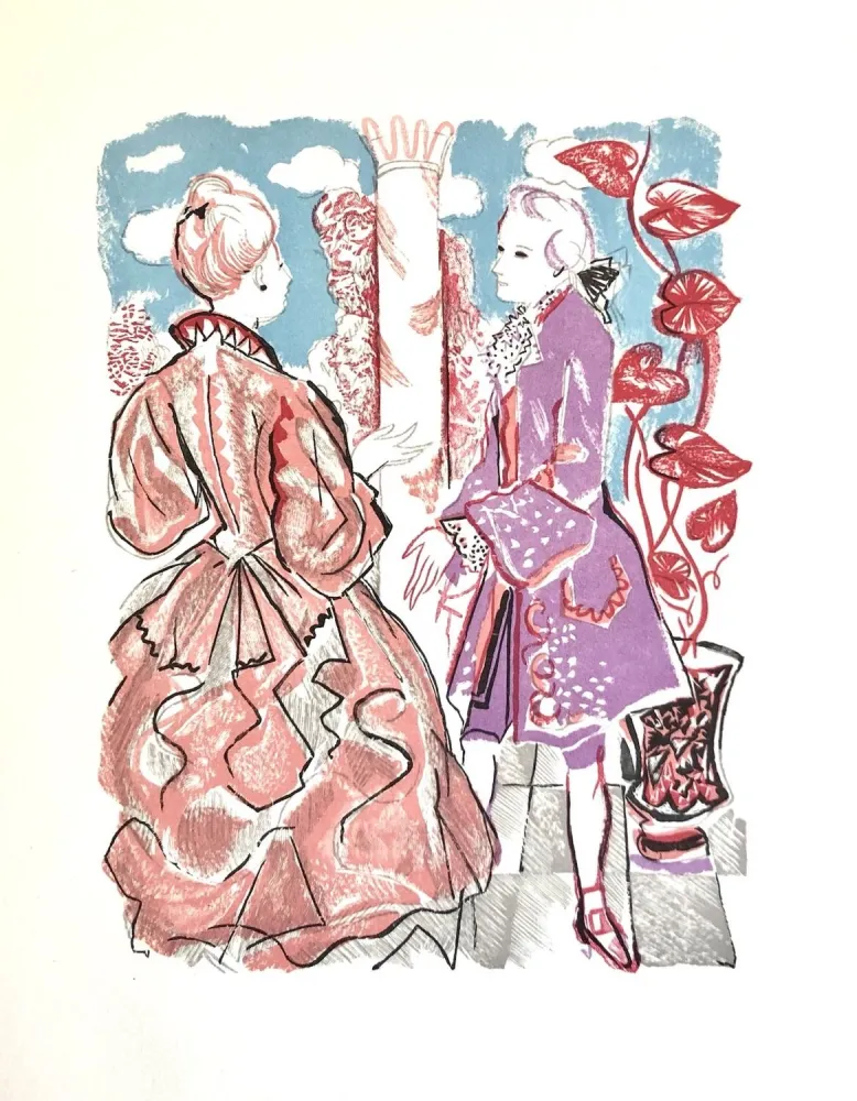 Гравюра На Дереве Grau Sala - Théâtre de Marivaux