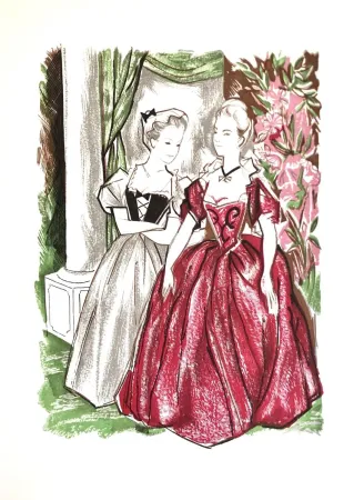 Гравюра На Дереве Grau Sala - Théâtre de Marivaux