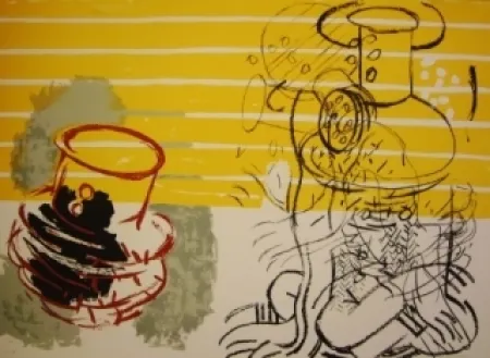 Литография Grau - Sans titre