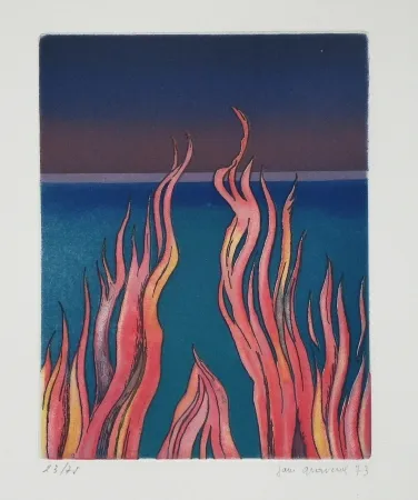 Офорт И Аквитанта Graverol - Les divinités naturelles