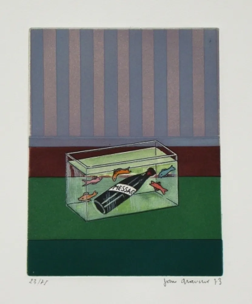 Офорт И Аквитанта Graverol - Les divinités naturelles