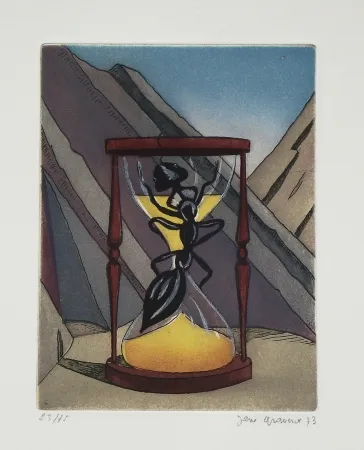 Офорт И Аквитанта Graverol - Les divinités naturelles