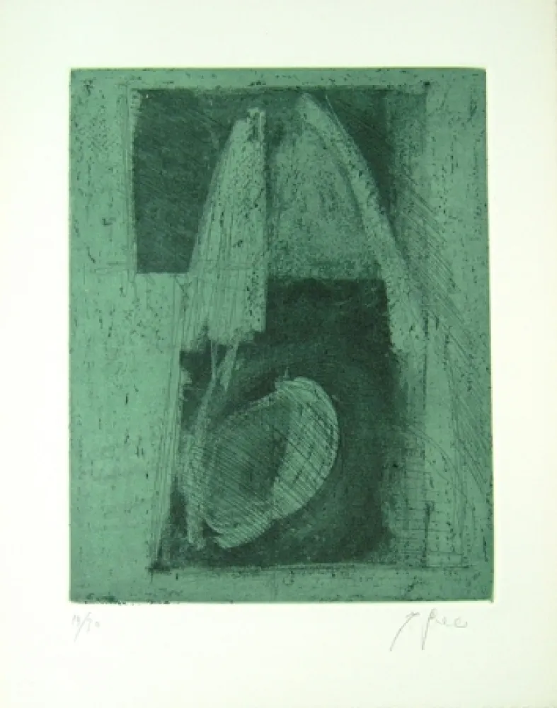 Литография Greco - Alterego considera lo spazio